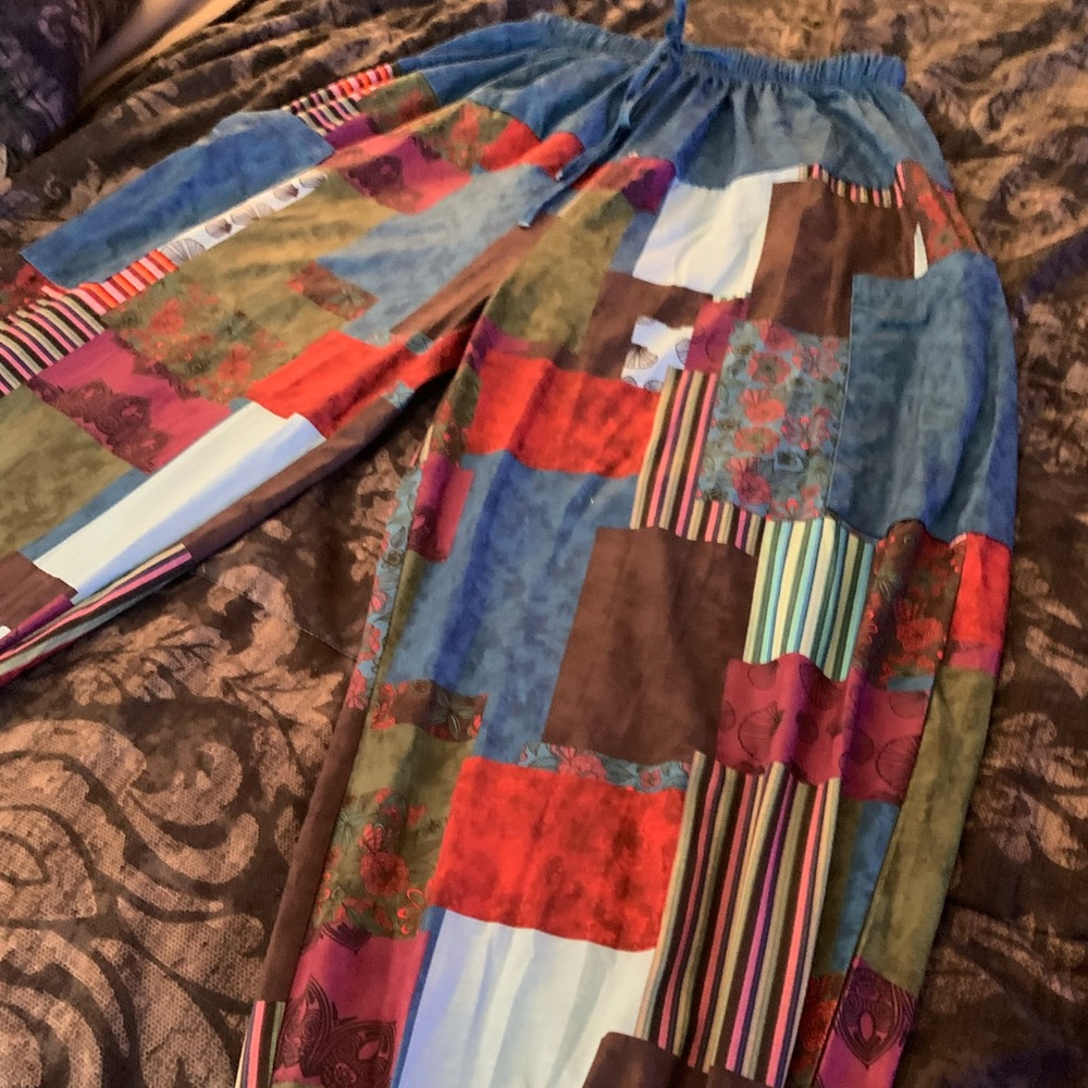 Patchwork pants